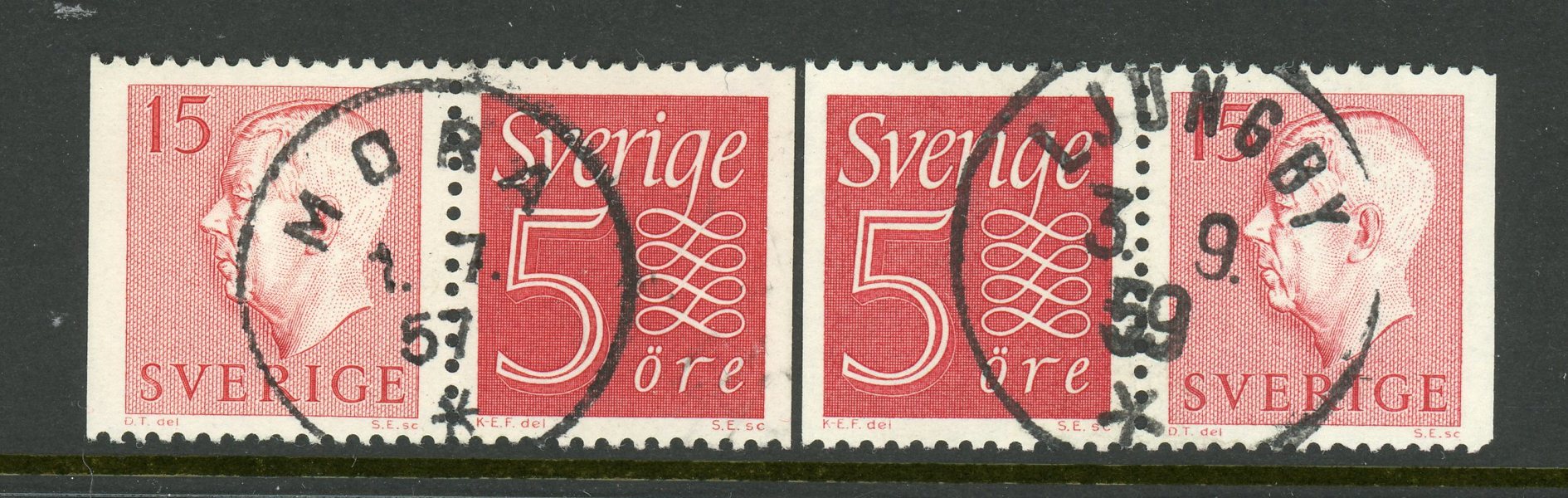 F413SX 1 och 2, två lyxexemplar.