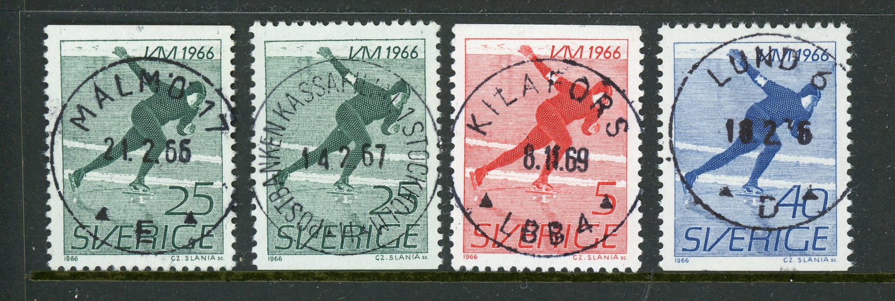 F574B- Fyra super-lyxexemplar.