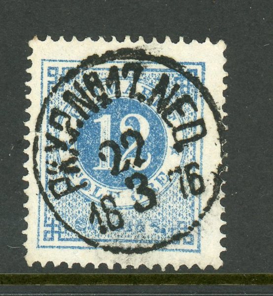 F21 Pkxp Nr17 Ned 22.3.76, lyxstämpel.