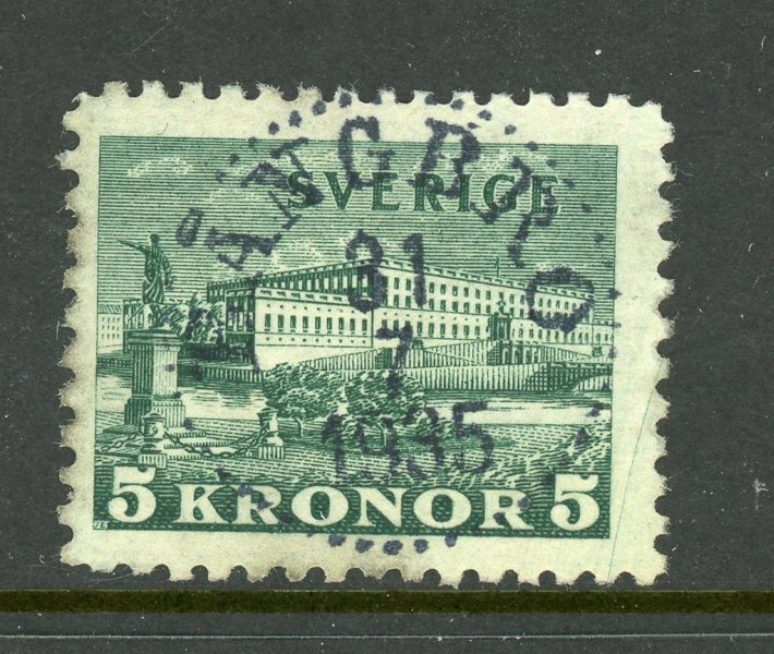 F233a Långbro 31.7.35, lyxstämpel.