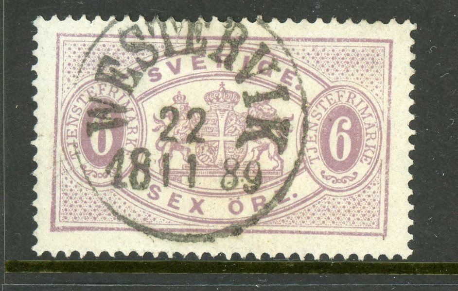 TJÄNSTE 15 Westervik 22.11.89, pr-lyxexemplar.