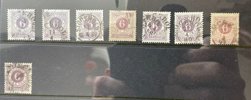 Ringtyp Posthorn: ca 600-650ex inkl 8ex 6 öre.