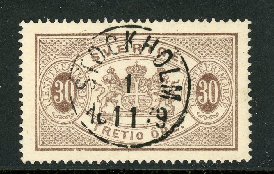 Tjänste 8 Stockholm 1.11.79, lyx