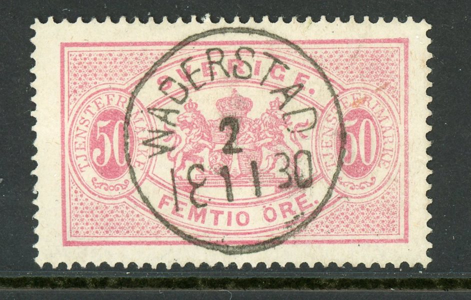 Tjänste 9 Wäderstad 2.11.80, lyx