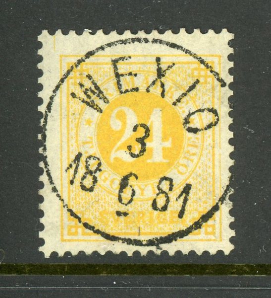 F34 Wexiö 3.6.81, lyxstämpel.