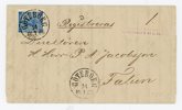 F9 på brev, Göteborg 14.1.65 samt notering och STÄMPEL