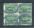 F233a Fyr-block med lyxstämplar Postkontoret Malmö 12 MRS 1934