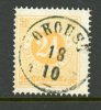 F24 Oroust 18.10.xx.xx, pr-lyxstämplat ex utan årtal i stansen