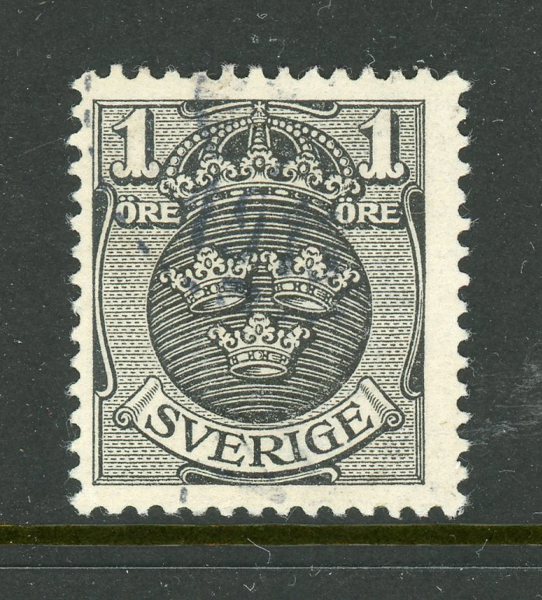 F68vm1 OMVÄND KRONA stämplad 1913.