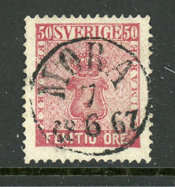 F12 Mora 7.6.67, lyxstämplat prakt-exemplar.