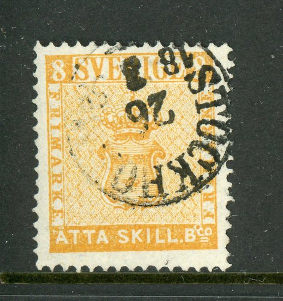 F4h Stockholm 26.3.58, vackert och färgstarkt ex.