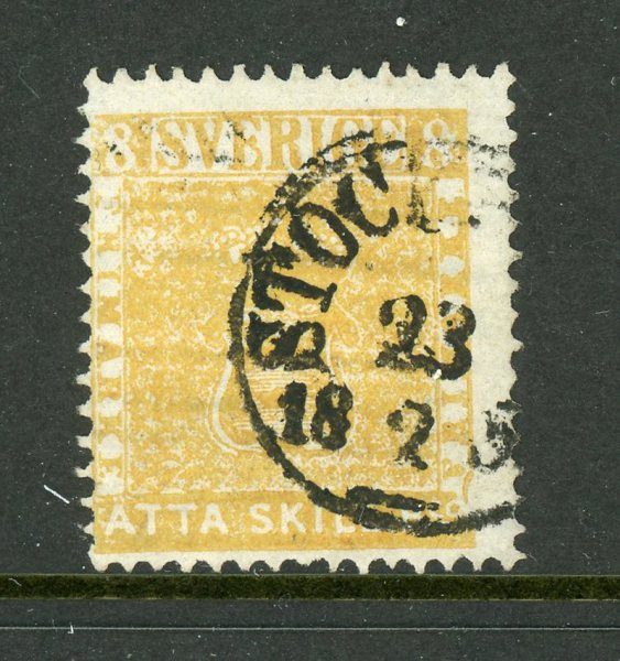 F4g Stockholm 23.2.5x, felfritt ex, bättre nyans.