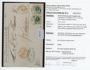 F24g samt 19d (par) på brev till England, Gefle 18.9.74