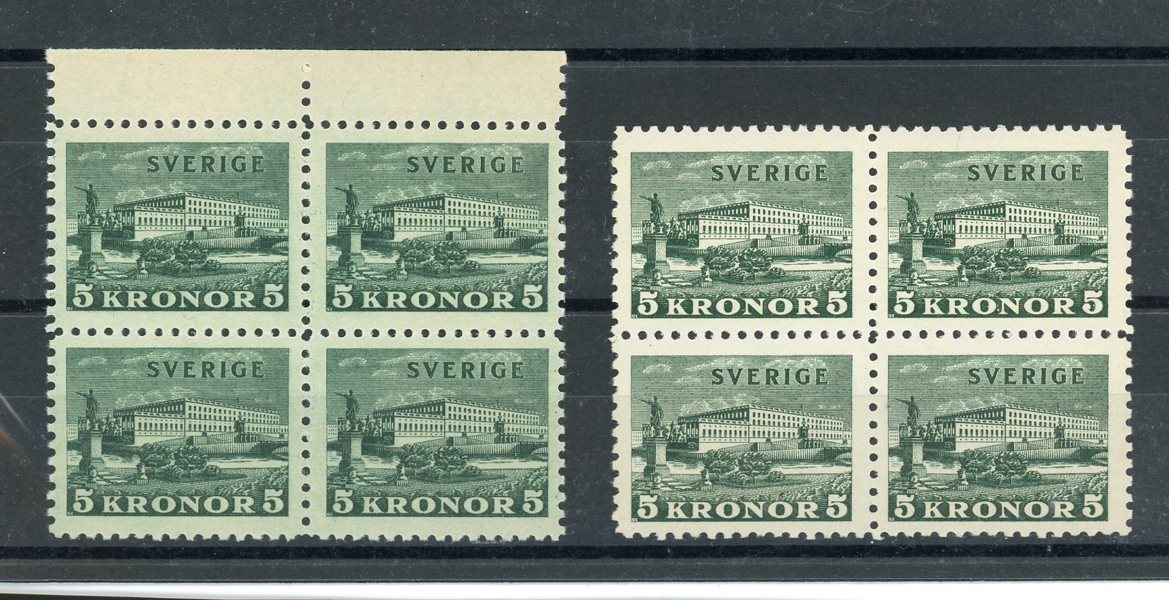 F233a och b i xx prakt-fyrblock.