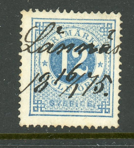 F21m Bläckmakulering Lännäs 16/1 1875.