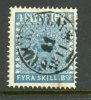 F2g Stockholm 11.11.56, vackert ex av svår nyans. Attest HOW 3.3.3.