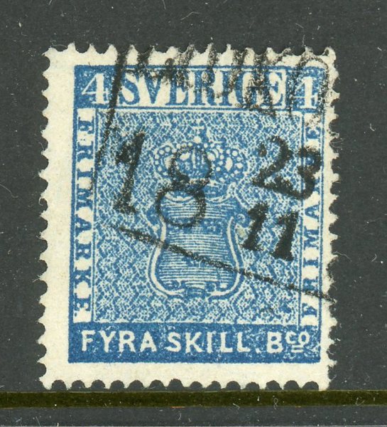 F2c Lidköping 23.11.5x, vackert ex av bättre nyans.