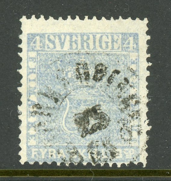 F2k3 Wenersborg 25.11.57, vackert ex av svår nyans.