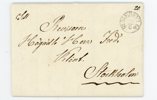 BÅG Medevi 10.6.32, typ1 på praktbrev. Mycket sällsynt!