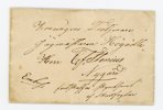 SKALLBUD: Sällsynr brev 1841 från Sjötorp till Nygårdh (H-län).