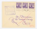 F339 (3ex) på returnerat brev till Egypten 1941.