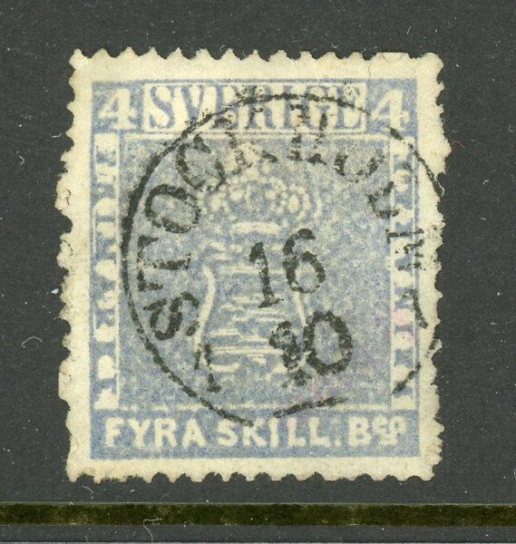 F2j2 Stockholm 16.10.57, underbart ex av svårare nyans.