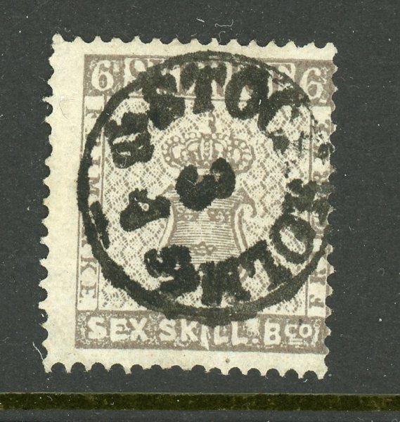 F3a1 Stockholm 3.4.57, vackert ex, attest Nussbaum.