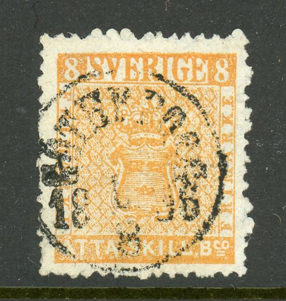F4a Göteborg 1.8.56, ruff-tandat, felfritt praktexemplar.