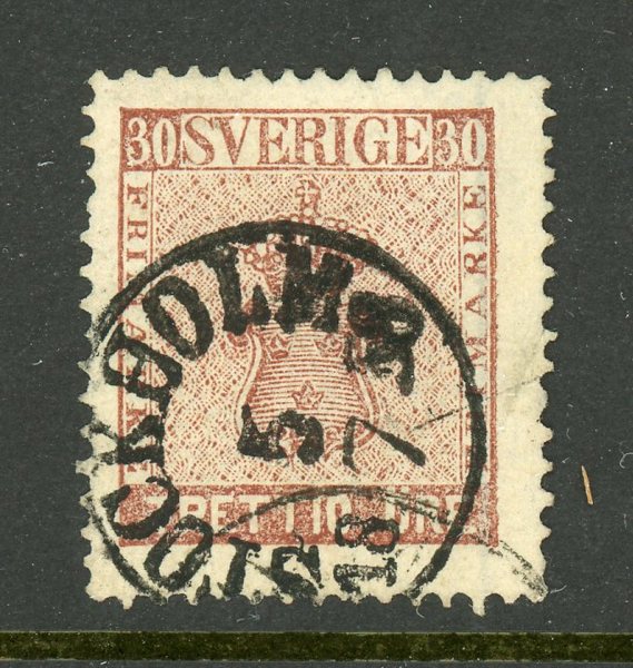 F11vm MARGINAL-VATTENMÄRKE, Stockholm 5.7.58.