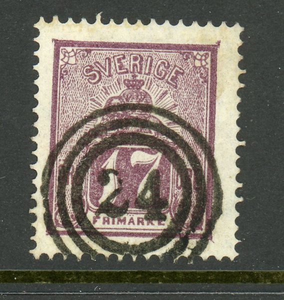 F15a1 Dansk Ringstämpel 24, praktex.