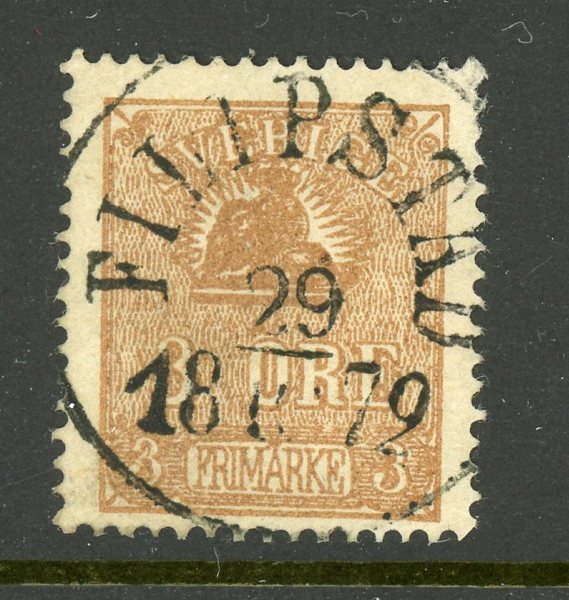 F14Bg Filipstad 29.10.72, lyxstämplat praktex.