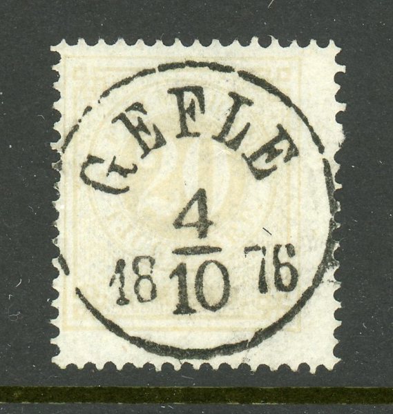 F22f Gefle 4.10.76, underbart ex, perfekt stämpel.