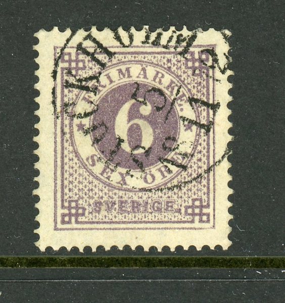 F20a Stockholm 5.11.72, vackert ex, svår nyans.