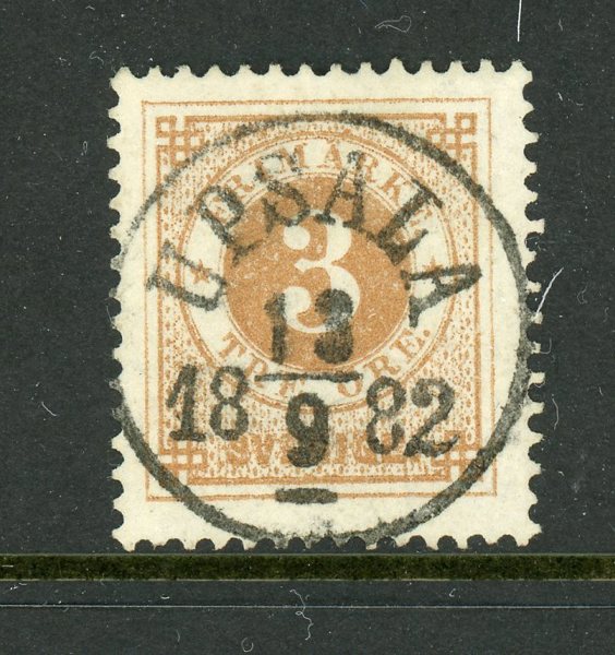 F28d Upsala 13.9.82, superbt ex sign O.P.