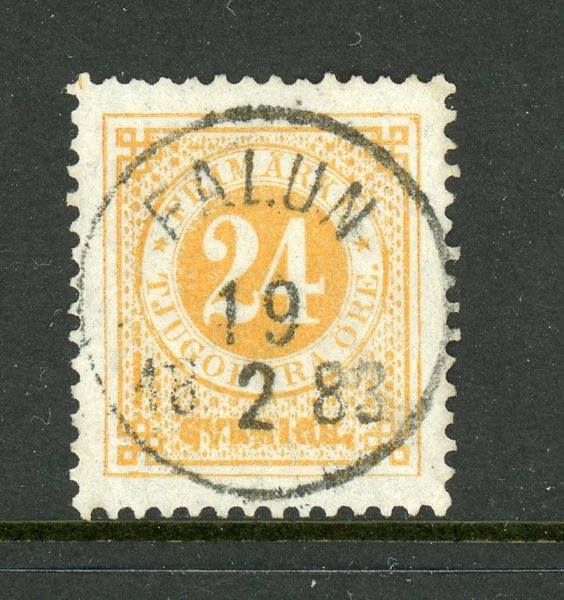 F34e Falun 19.2.84, lyxex sign O.P. En pärla!