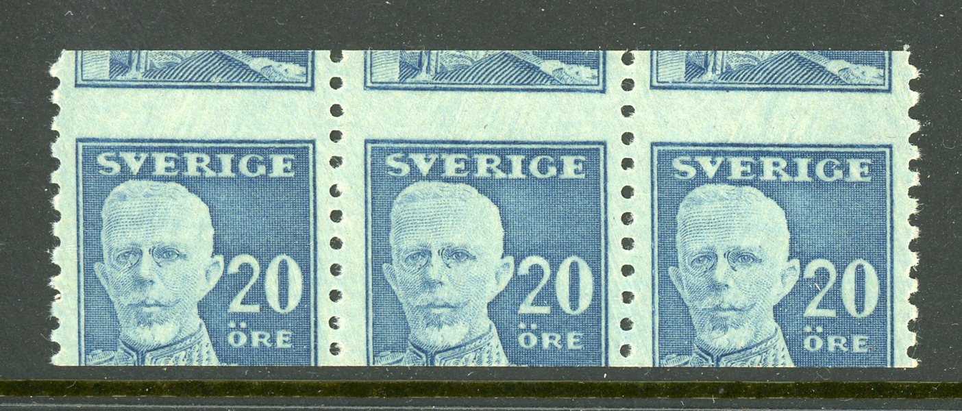 F151v xx extremt felskuren tre-strip.