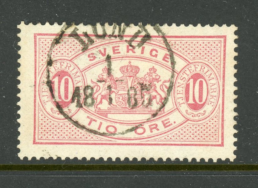 Tjänste 16A Lund 1.1.85, prakt UTGIVNINGS-DAGEN, få kända.
