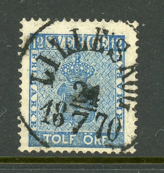 F9 Lilleskog 24.7.70, lyx-stämpel, litet riss.