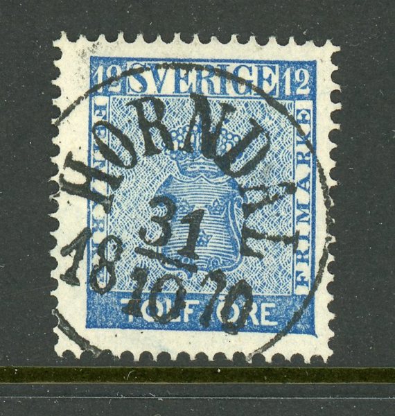 F9 Horndal 31.10.70, pr-lyx stämpel.