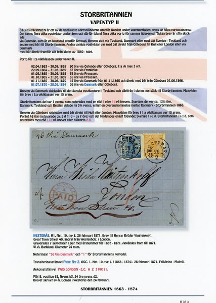 F10d2, 9b3 Praktbrev till England, Westerås 26.2.71.