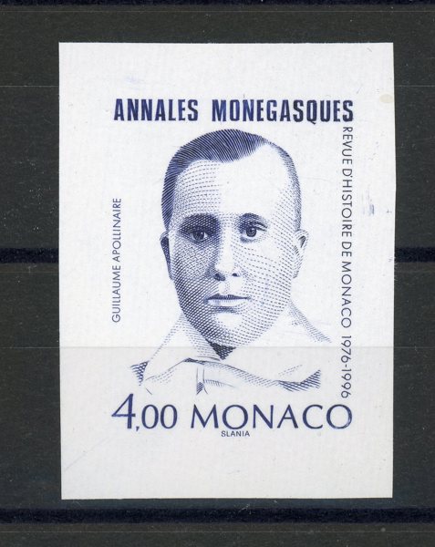 SLANIA: Monaco Mi 2291, otandat provtryck.