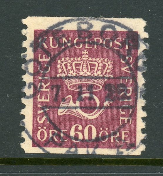 F163 Göteborg 7.11.28, lyxex på tonat papper.