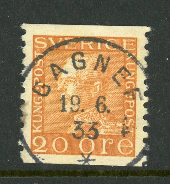 F181 Gagnef 19.6.33, lyx på tonat papper.