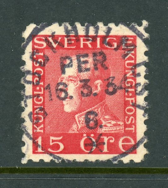 F177C Stockholm CST 16.3.34, underbart ex!!!
