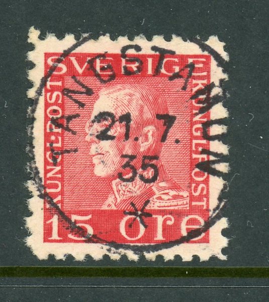 F177C Tängstamon 21.7.35, lyx på tonat papper.