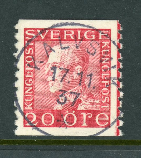 F180 Kalvsvik 17.11.37, lyx på vitt papper.