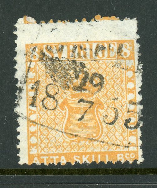 F4v Gefle 29.7.55, vackert fel-perforerat ex.