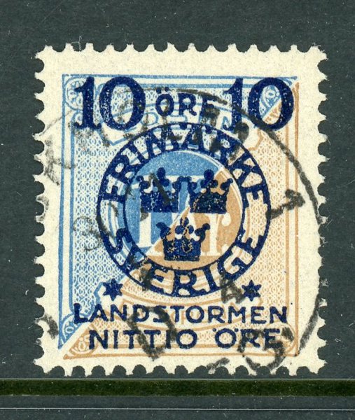 F124 Stockholm 31.4.1x, mycket vackert ex.