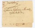 JUDAICA: Nådeansökan från juden Eprahim, hans fru och sju barn år 1700.