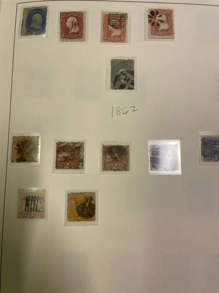 USA: o och xx samling till 2013 i tre tjocka pärmar.